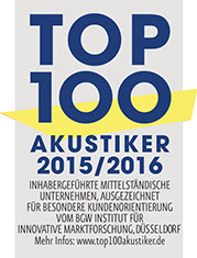 Audias ist Top 100 Akustiker in 2015/16