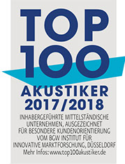 Audias ist Top 100 Akustiker in 2017/18