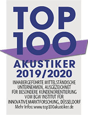 Audias ist Top 100 Akustiker 2019/2020 in Halberstadt